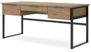 Montia - Home Office Desk - Light Brown Signature Design by Ashley®
