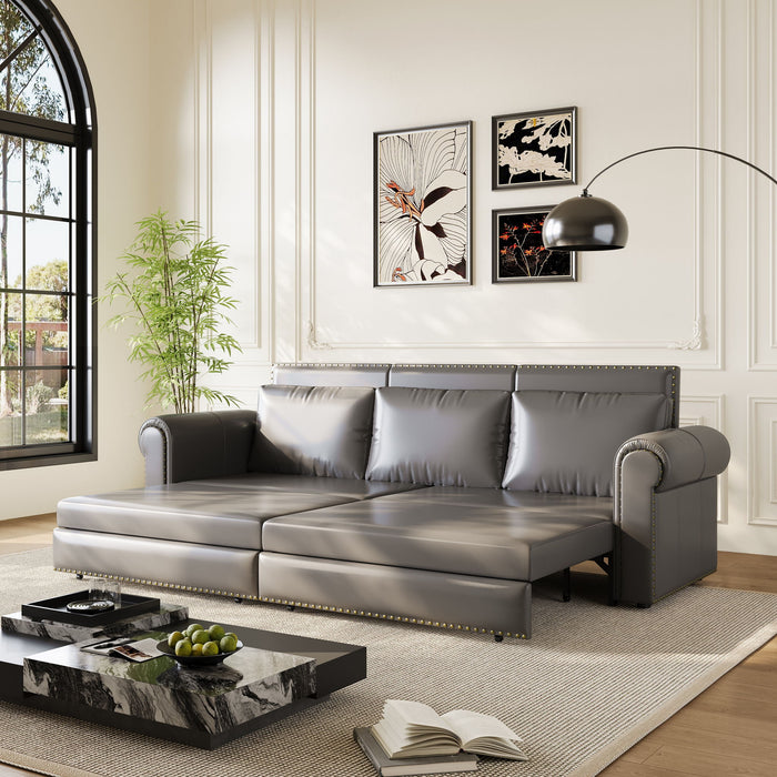 Chesterfield Sofa & Pull Out Bed Home Essentials