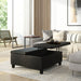 Ellis - Coffee Table Storage Ottoman Contemporary Design Simpli-Home