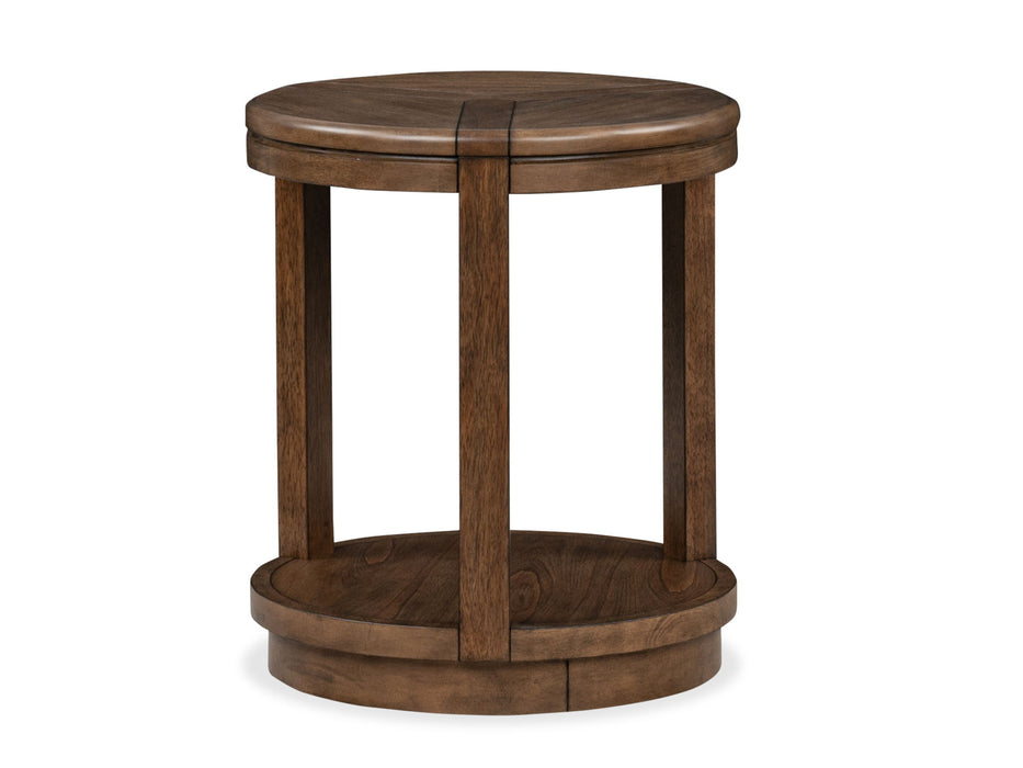 Connolly - Round End Table - Brown Magnussen Furniture