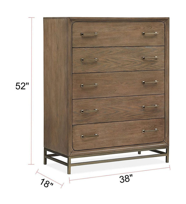 Lindon - Drawer Chest - Belgian Wheat Magnussen Furniture