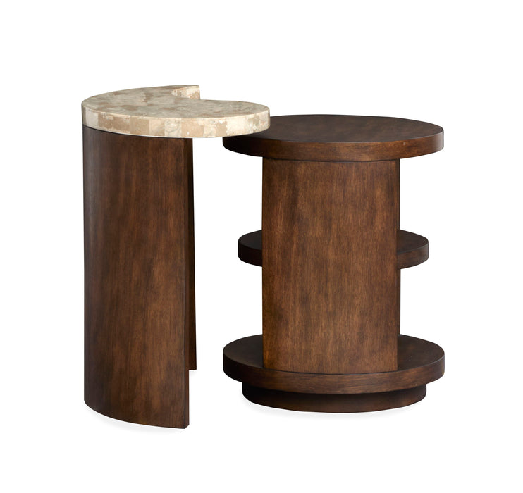 McPherson - Nesting End Table - Burnt Umber Magnussen Furniture