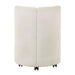 Blayde - Side Chair With Swivel (Set of 2) - White Chenille Fabric ACME