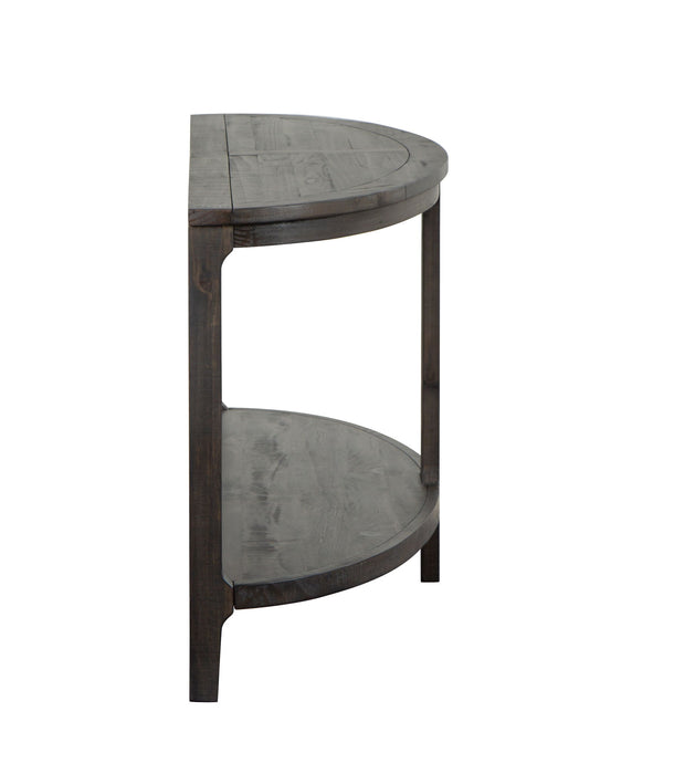 Boswell - Demilune Sofa Table - Peppercorn Magnussen Furniture