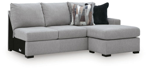 Lakepoint - RAF Sofa Chaise - Nickel Benchcraft®