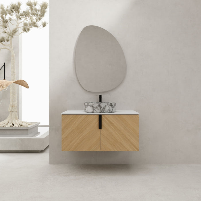 Wall Mounted Design Bathroom Vanity & Art Sink Home Essentials