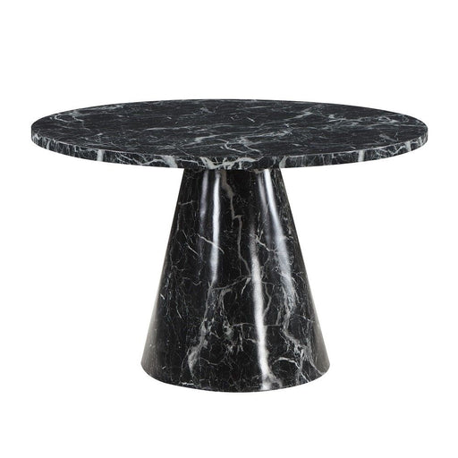 Hollis - Dining Table With Engineered Stone Top - Engineered Stone ACME