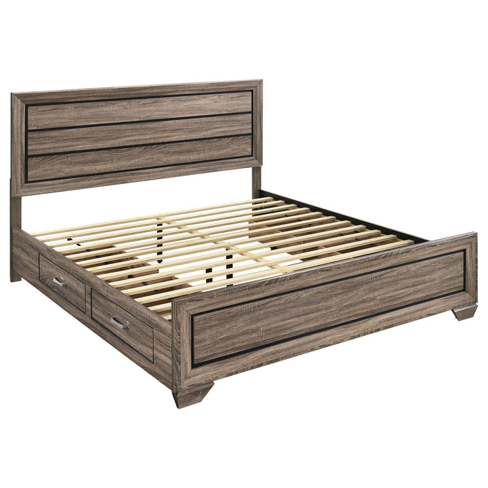 Oatfield - Panel Bed Furniture Max
