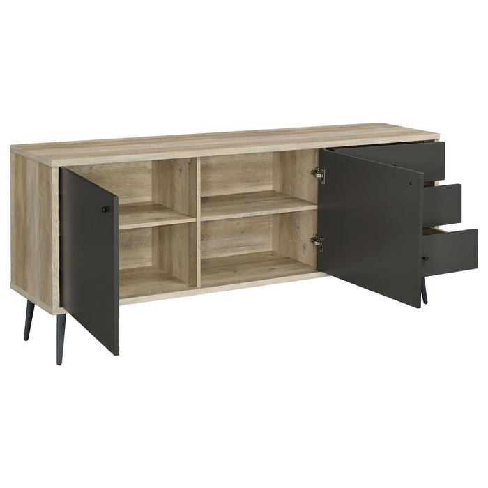 Greta - 2 Door Cabinet - Beige Furniture Max
