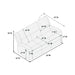 Modern Living Room Set With Square Armrest, Cushion Backrest Home Essentials