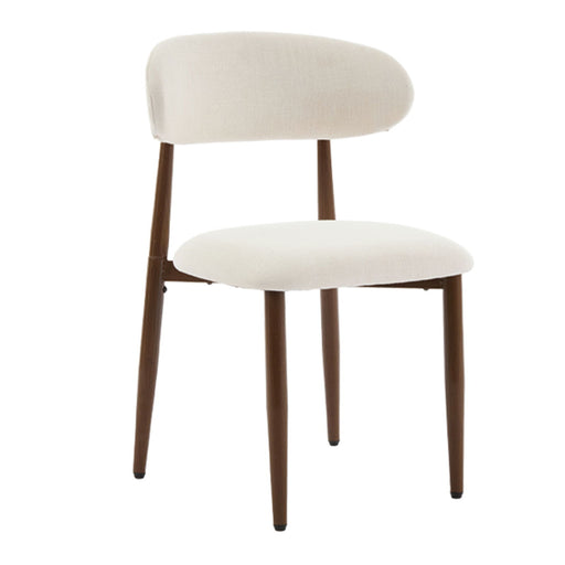 Upholstered Dining Chairs For Dining Room (Set of 2) - Beige Home Essentials