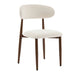 Upholstered Dining Chairs For Dining Room (Set of 2) - Beige Home Essentials