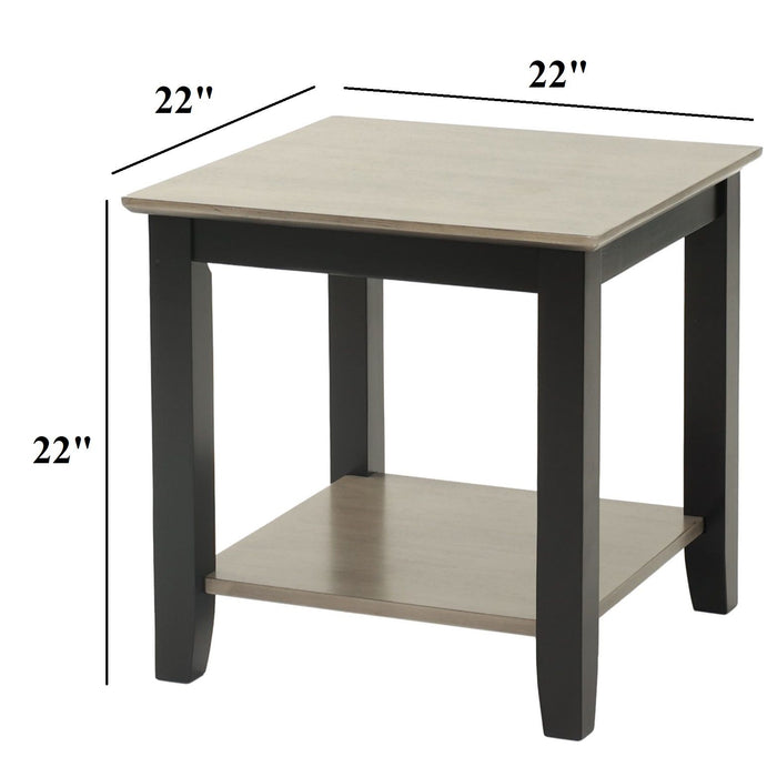2 Tone Table Home Essentials