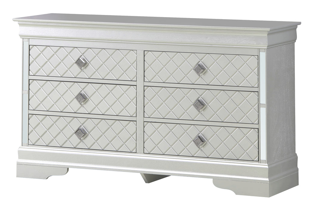 Verona - Dresser - Silver Champagne