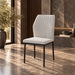 Leander - Side Chair (Set of 2) - Gray Linen ACME