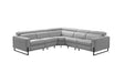2787 - Sectional With Recliners - Gray Extravaganza Collection