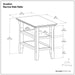 Acadian - Narrow Side Table, Handcrafted Simpli-Home