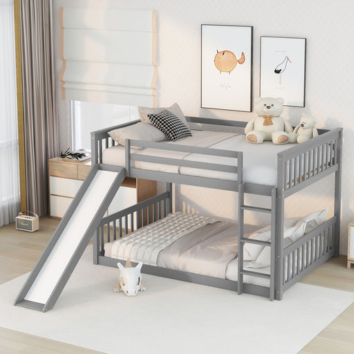 Bunk Bed With Slide And Ladder Home Essentials