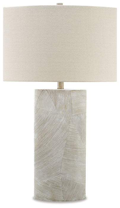 Bradard - Poly Table Lamp  - Brown Signature Design by Ashley®