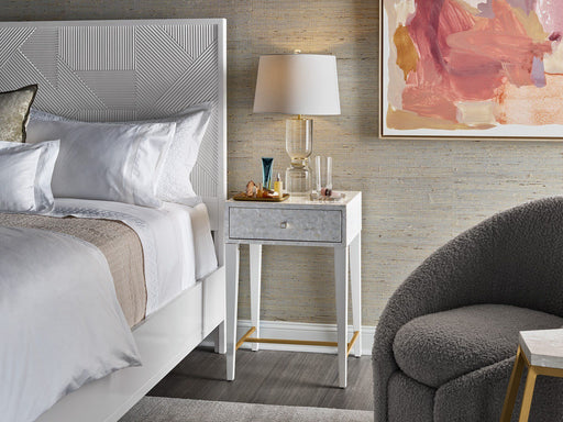 Love. Joy. Bliss.-Miranda Kerr Home - Love Joy Bliss Bedside Table - White Miranda Kerr Home