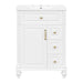 Freestanding Bathroom Vanity With Sink, 3 Drawers & Flip-Out Drawer Hearth and Haven