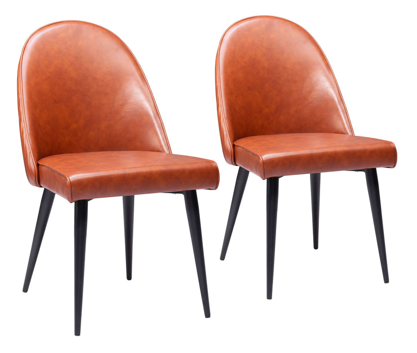 Silloth - Armless Dining Chair (Set of 2) Zuo Modern