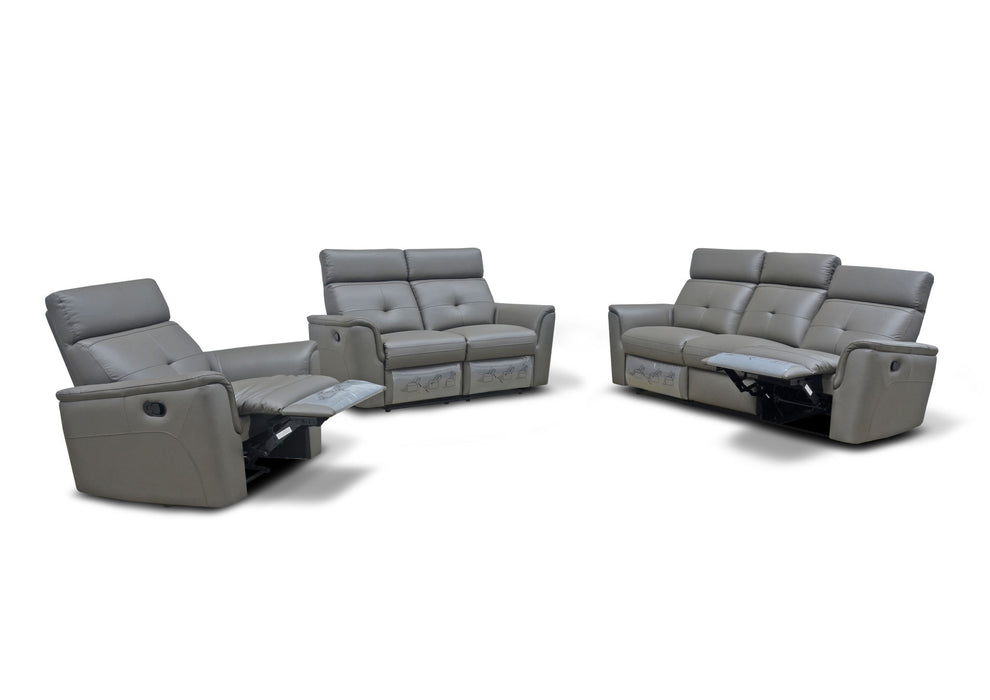 8501 - Sofa With 2 Manual Recliners Extravaganza Collection