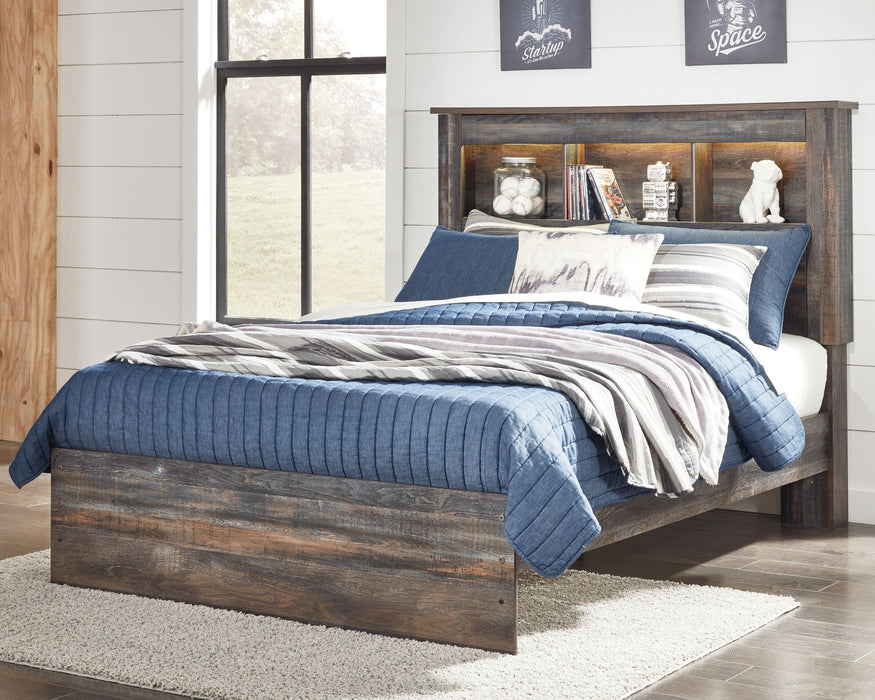 Drystan - Panel Bookcase Bed Signature Design by Ashley®
