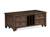 Cormac - Lift Top Storage Cocktail Table - Brown Magnussen Furniture