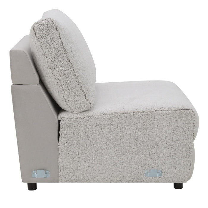 Tarrance - Modular Armless Chair - Gray ACME