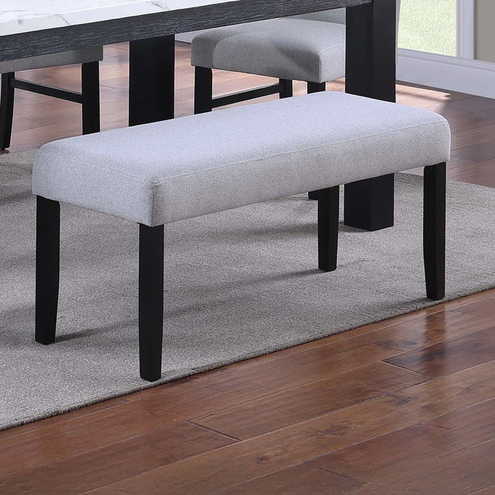 Contemporary Dining Bench Soft Upholstered Home Essentials