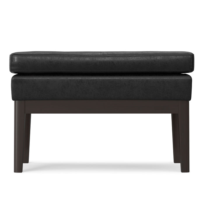 Carlson - Ottoman Bench, Mid Century Design Simpli-Home