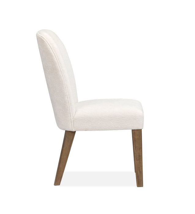 Westbourne - Upholstered Host Chair (Set of 2) - Dark Umber Magnussen Furniture