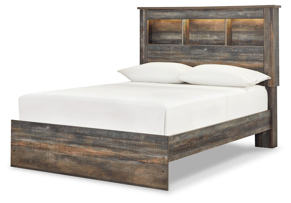 Drystan - Panel Bookcase Bed Signature Design by Ashley®