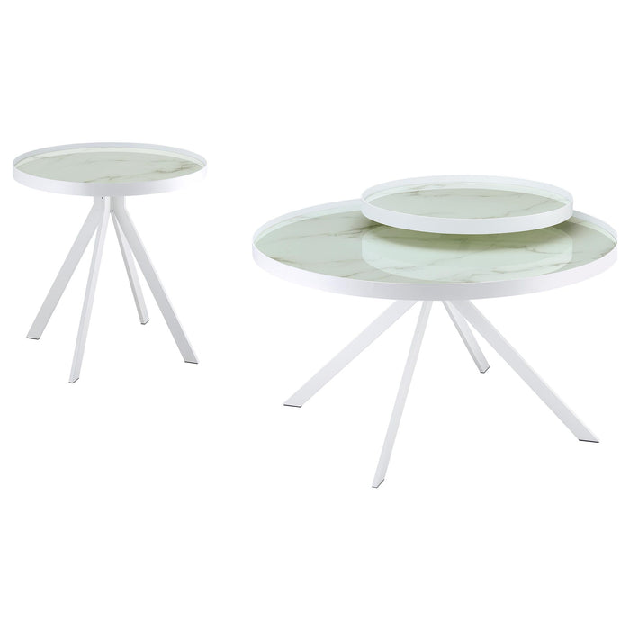 Shayne - Round Table Set Furniture Max