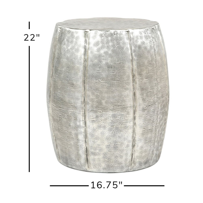 Vanora Accent Table - Silver Home Essentials