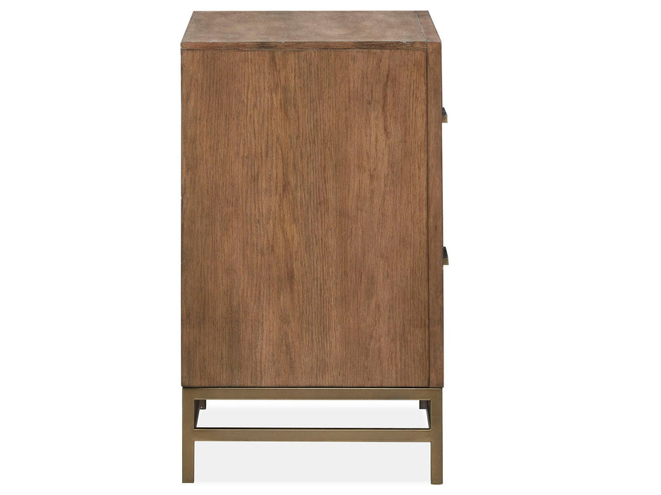 Lindon - Drawer Nightstand - Belgian Wheat Magnussen Furniture