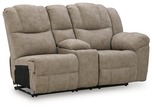 Pearce-Pike - RAF Reclining Loveseat With Console - Birch Signature Design by Ashley®