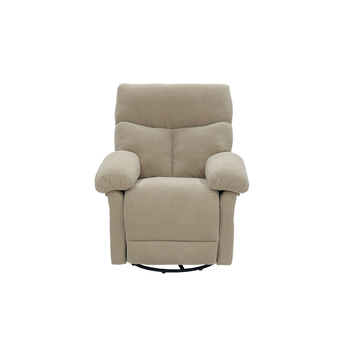 Swivel Rocker Recliner Chair With Manual Recline For Living Room Home Essentials