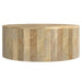 Millbury - Drum Coffee Table - Natural Simpli-Home