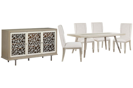 Lenox - Extendable Rectangular Dining Table Set Magnussen Furniture