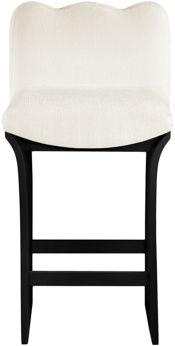 Shaw - Counter Stool - Black Base Meridian Furniture