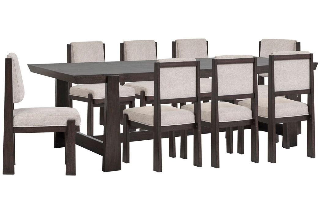 Tauren - Trestle Dining Table Set Magnussen Furniture