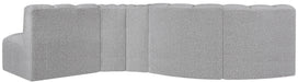 Arc - Boucle Fabric 5 Piece Modular Sofa Meridian Furniture