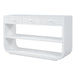 Console Table With 3 Soft Close Drawers & 2 Open Shelves Noble House