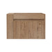 Wall Mounted Bathroom Vanity With Open Shelf, 29" Size (Vanity Only) - Imitative Oak Home Essentials