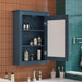 Wall Mounted Bathroom Storage Medicine Cabinet For Over Toilet With Mirror Hearth and Haven