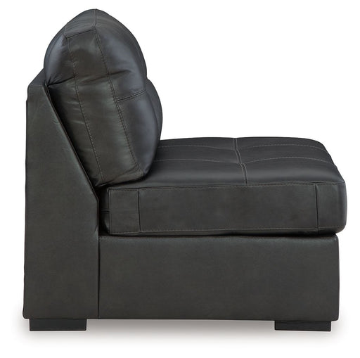 Brindley Pier - Armless Chair - Fog Signature Design by Ashley®