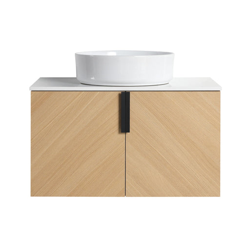 Wall Mounted Bathroom Vanity With Art Sink Home Essentials
