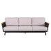 Sofa Set With Armrests - Black / Black Multi Home Essentials